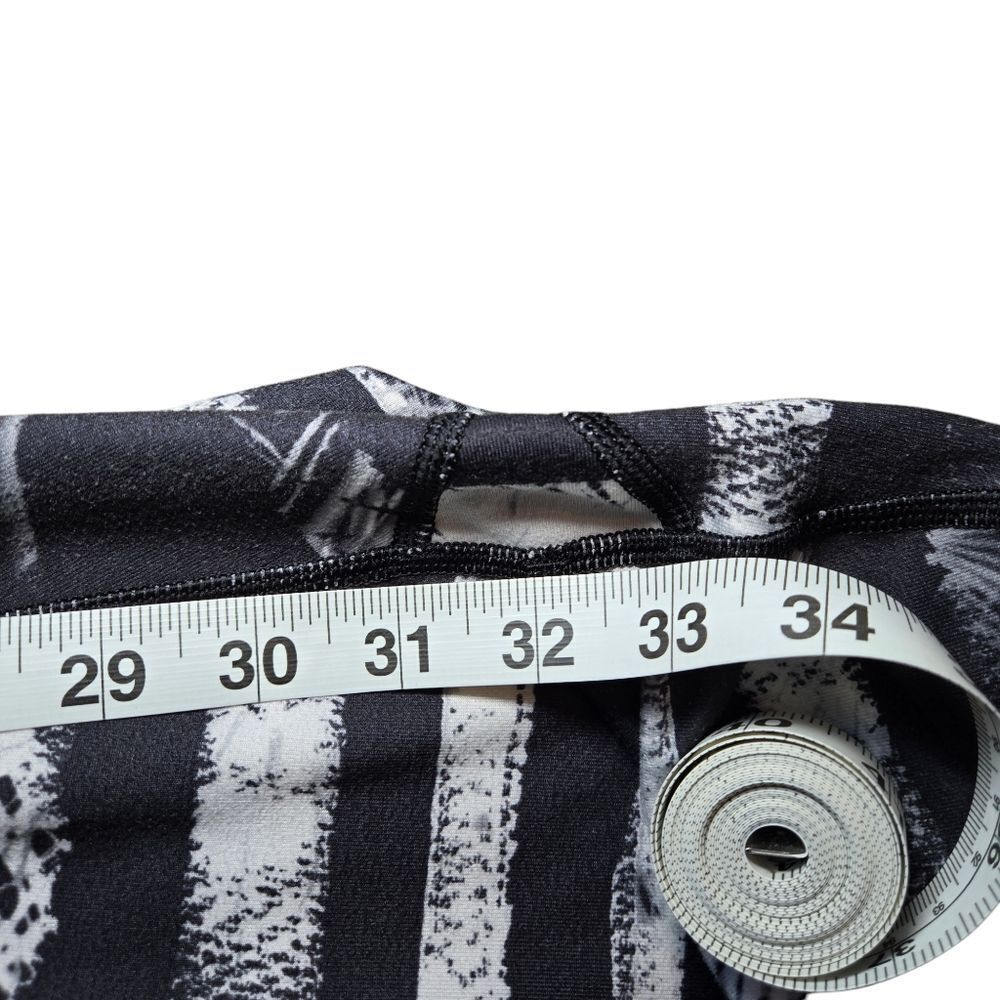 Lululemon Wunder Under Pant - Shady Palms Black White - Picture 9 of 9